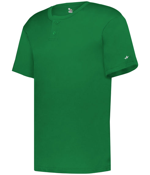 Alleson Youth B-Core Two-Button Baseball Jersey